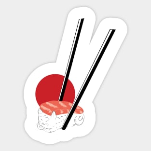 Cat Sushi Japanese Food Lovers | Passion Sticker